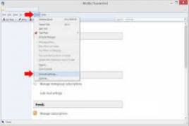 Mozilla Thunderbird 24