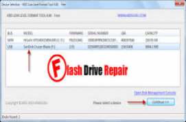 HDD Low Level Format Tool 4