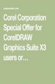 CorelDRAW Graphics Suite X8