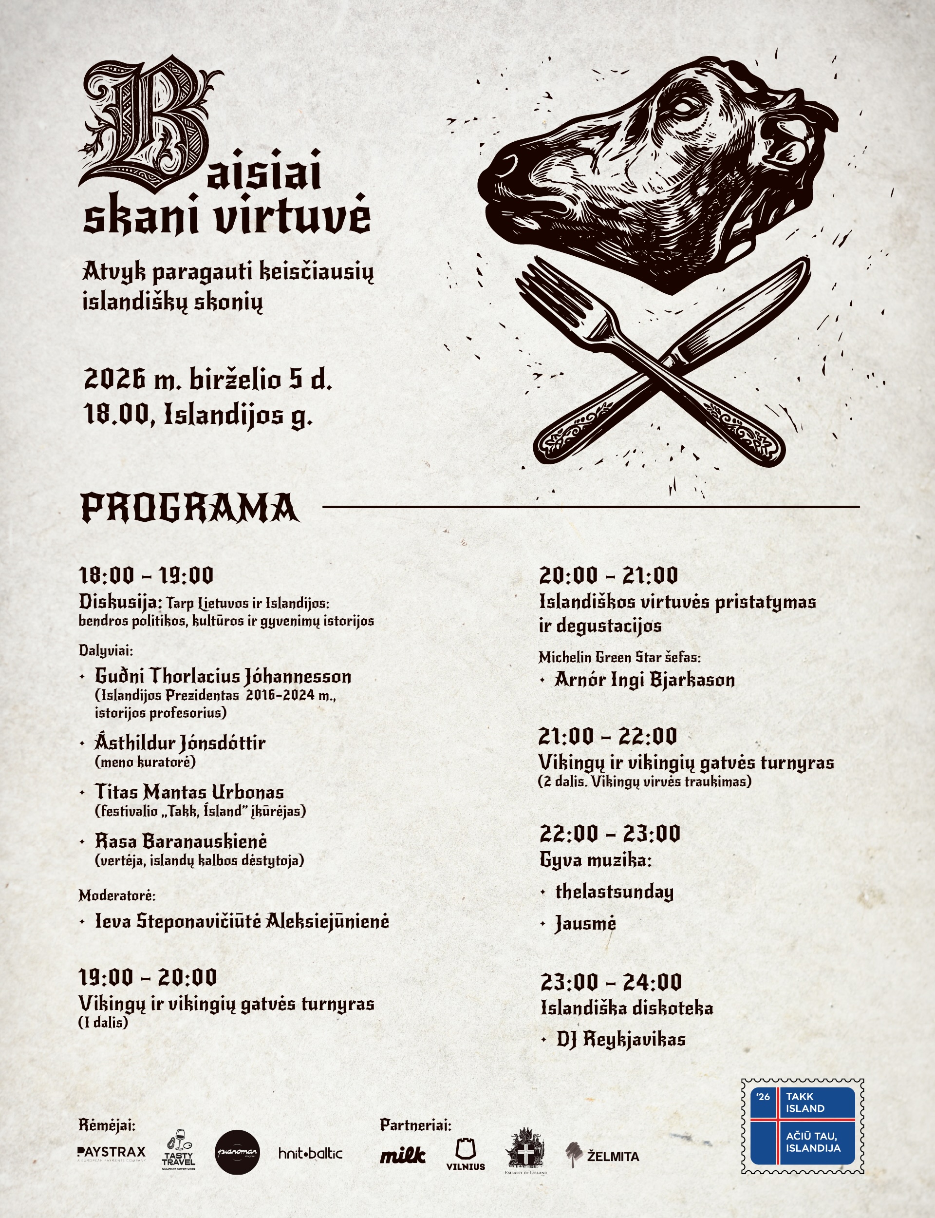 Programa – Baisiai skani virtuvė